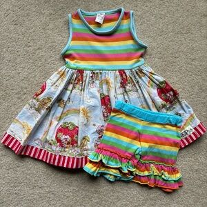 KPea Strawberry Shortcake Set 3t/4t